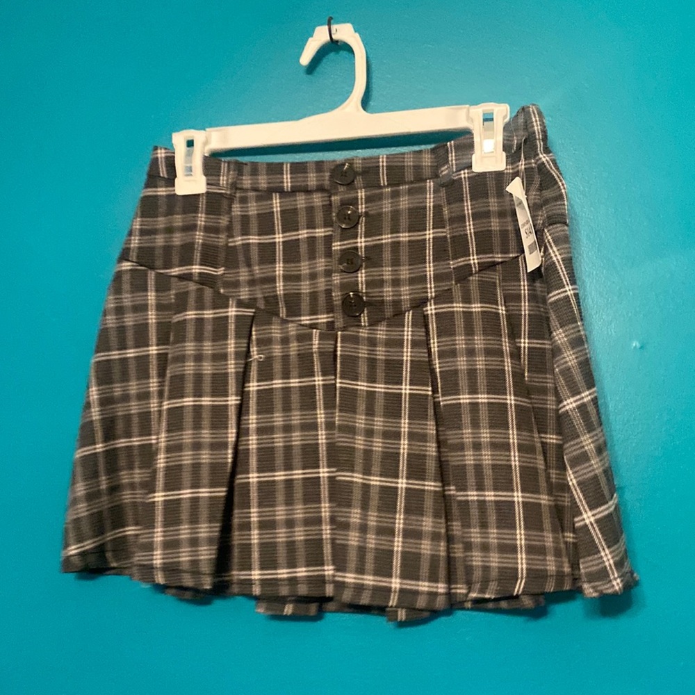 lil plaid skirt